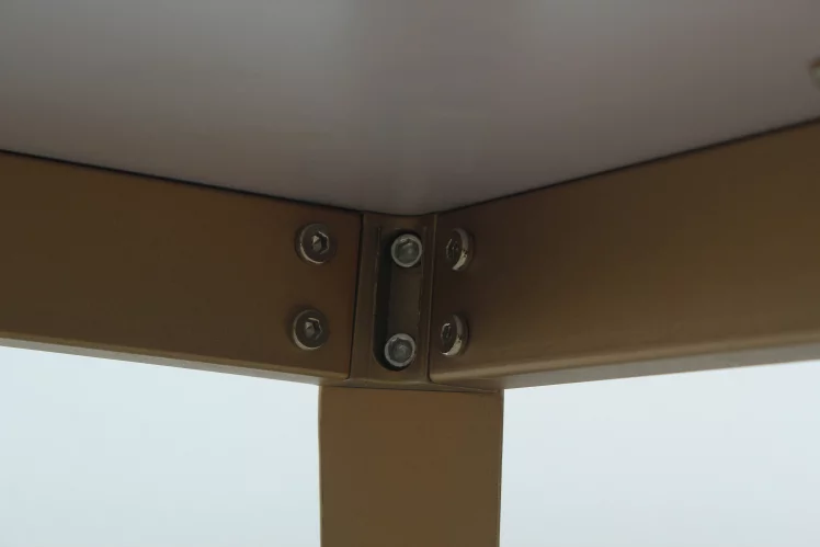 Стол обеденный Ричмонд 100кс100 Охра / 100x100_3