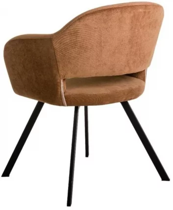 Кресло Оскар Арки микровелюр Коричневый / Oscar Arki_1