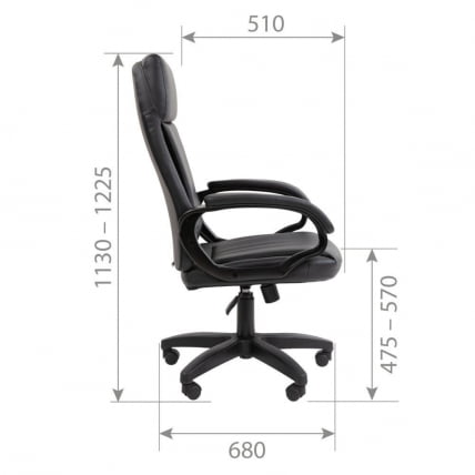 Кресло руководителя CХАИРМАН 794 ЛТ (ЛТ) экокожа Бежевый / CHAIRMAN (LT)_5