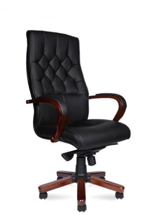 Кресло офисное Боттичелли П2338-Л02 леатхер Черный / P2338-L02 leather_0