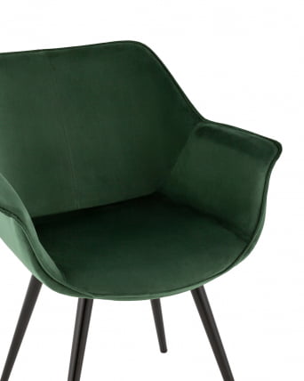 Стул Мэйсон Нев велюр Зеленый / New_1