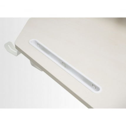 Стол для компьютера (для геймеров) с подставкой под клавиатуру и электрической регулировкой по высоте Еурека ЕРК-ЕД71-МВ / Eureka ERK-ED71-MW_8