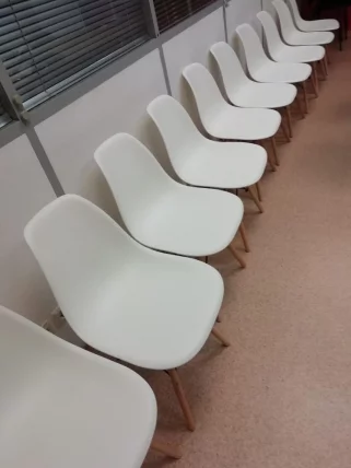 Стул для кухни Еамес СC-001 Белый / Eames SC-001_1