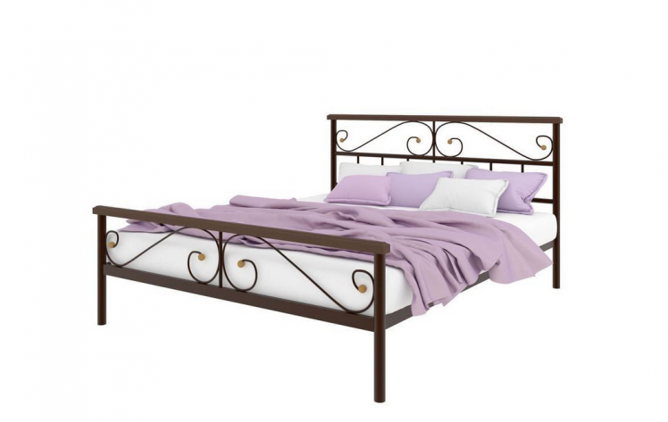 Кровать Эсмеральда плус 1800х1900 Коричневая / plus_0