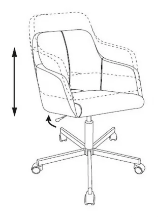 Кресло для оператора Бюрократ CХ-380М Черный 38-418 / CH-380M_4