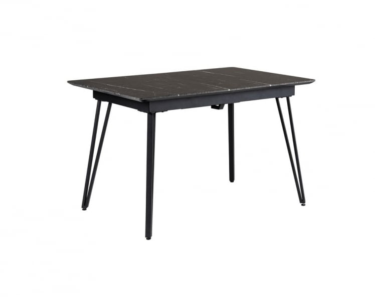 Стол Диего раздвиж. 140-180 Темный мрамор/Бабочка_6