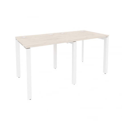 Рабочая станция на П-образном м/к ОНИКС О.МП-РС-2.0.7 Денвер Светлый/Белый / ONIX O.MP-RS-2.0.7_0