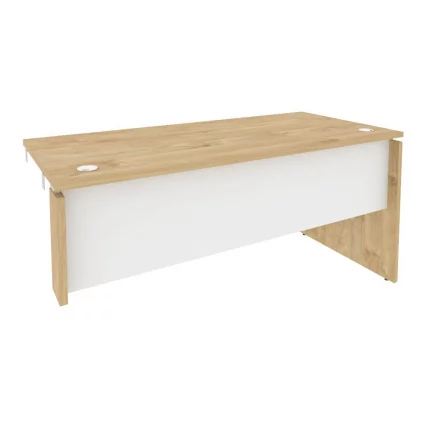 Стол-приставка правый к опорным элементам ОНИКС О.СПР-4.7Р Тиквуд Светлый/Белый / ONIX O.SPR-4.7R_0