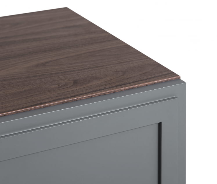 Тумба прикроватная Нортон (ТП) Серый / Norton_5