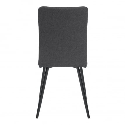 Стул обеденный Ла Роуссе НЕВ, ткань рогожка, темно-серый, Ф68, 45кс55кс93 см / La Rousse NEW, F68, 45x55x93_3