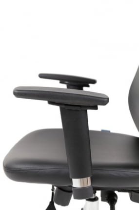 Офисное кресло CХАИРМАН 500 ЛЮКС (ЛУКС) ЭКО экокожа Черный / CHAIRMAN (LUX)_12