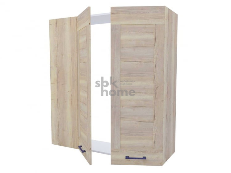 Пенал угловой ПУ-1216 (720), Дублин (1216*400*1308) Дуб галифакс белый, 21673_1