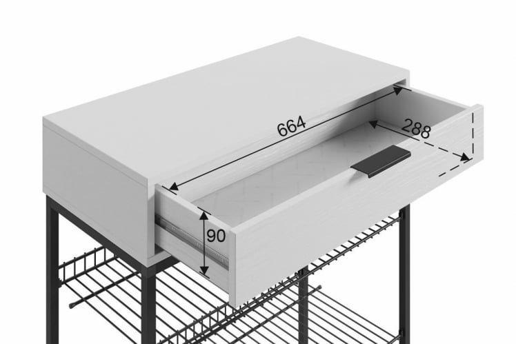 Обувница Краш ЛМН-13 черный муар/дуб крафт золотой / LMN-13_8
