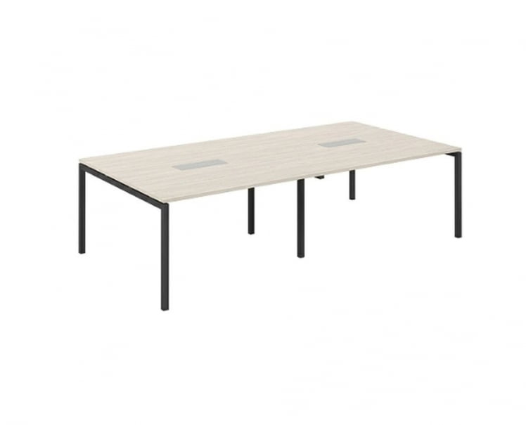 Стол переговорный Сигма СГ.275.ОЛ.44.АН Дуб светлый Антрацит / Sigma SG.275.OL.44.AN_0