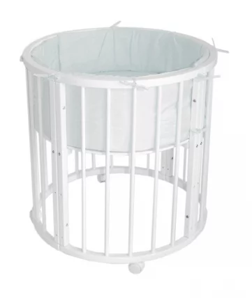 Кровать-трансформер 6-в-1 Меррй Хаппй 01 Белая / Merry Happy_8