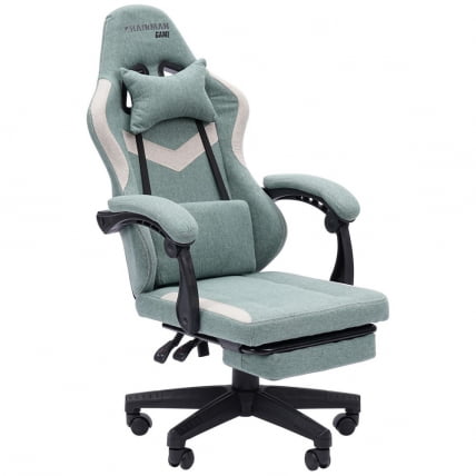 Кресло для геймеров CХАИРМАН ГАМЕ CХ26 Зеленый-бежевый / CHAIRMAN GAME CH26_0