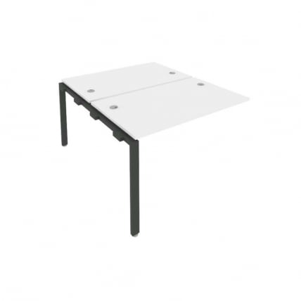 Проходной наборный элемент рабочей станции Метал Сйстем Б.ПРС-СП-2.2 Белый/Антрацит / Metal System_0