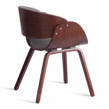 Стул ЛАНДО (мод.8036) дерево / ткань, 59х53х75 см, орех/серый, Аимкаса 28 / LANDO (mod.8036) Aimcasa_2