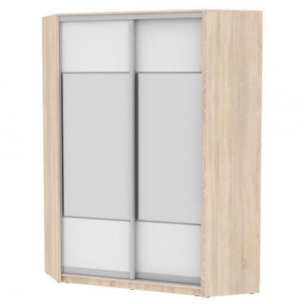 Шкаф-купе ЙА-198х1250-1(ДСС-Белый-Д3Д3) / YA-198х1250-1(ДСС-Белый-D3D3)_0