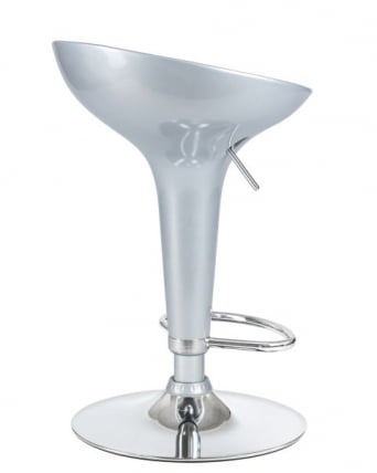 Стул барный ДОБРИН БОМБА (серебряный металлик) 2 шт / DOBRIN BOMBA_4