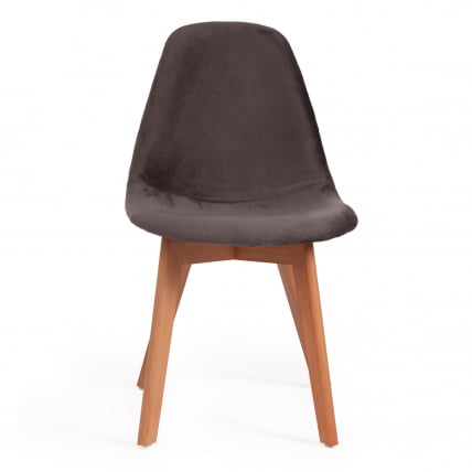 Стул CИНДЙ СОФТ (мод. C1021Ф1) Серый (ХЛР 24)/натуральный / CINDY SOFT (mod. C1021F1) (HLR_4