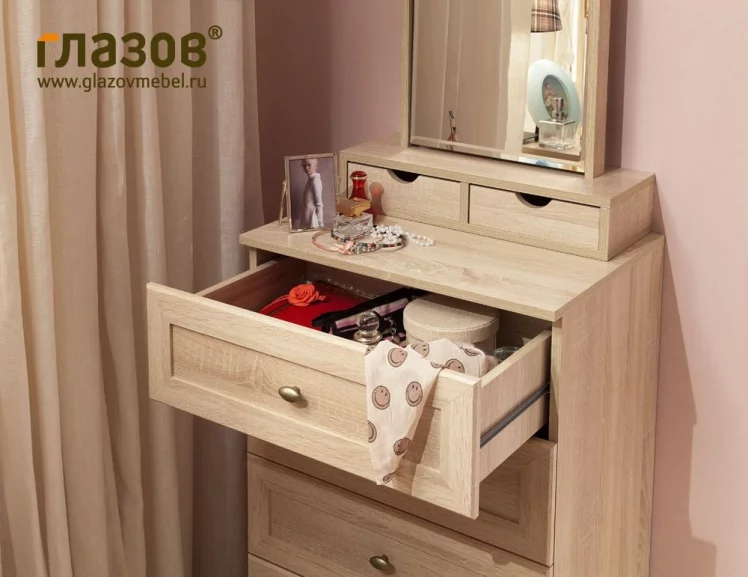 Спальня композиция 4 Шерлоcк Дуб Сонома / Sherlock_3