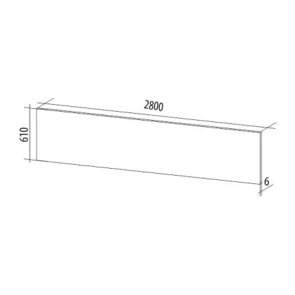 Стеновая панель высокоглянцевая СП 01 Палермо_2