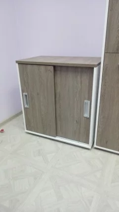 Тумба-купе Дека 9.02.07 Дуб Верцаска/Белый / Deka_3