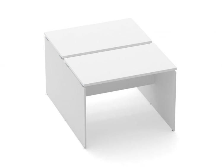 Рабочий модуль Дека ЛДСП каркас 75.125.10 Белый / Deka_0