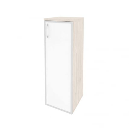 Шкаф средний узкий правый ОНИКС О.СУ-2.4Р(Р) вхите Денвер Светлый / ONIX O.SU-2.4R(R) white_0