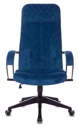 Кресло руководителя Бюрократ CХ-608Фабриc темно-синий Велвет 29 / CH-608Fabric Velvet_1