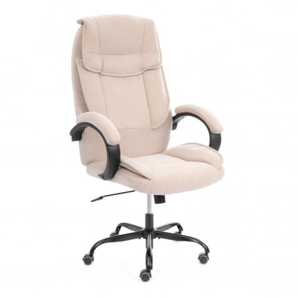 Кресло руководителя ОРЕОН металБЛ велюр, бежевый, 7 / OREON metalBL_0