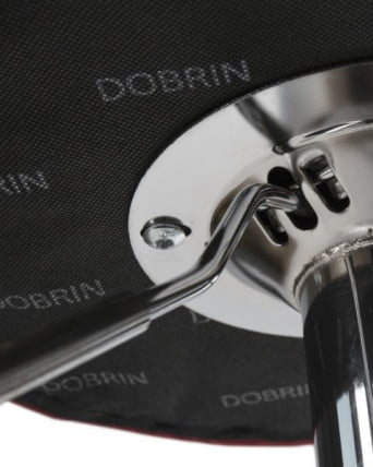 Табурет барный ДОБРИН БРУНО (бордовый велюр (МДЖ9-43)) 2 шт / DOBRIN BRUNO (MJ9-43))_5