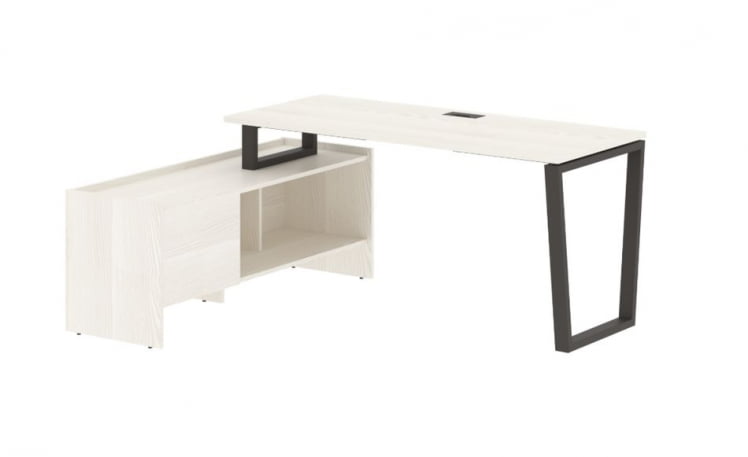 Стол с тумбой ЕДИС ЕВCТ 17614 Ясень Траун Мокко / EDIS EVCT_0