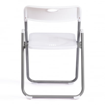Стул складной ФОЛДЕР (мод. 3017Х) каркас: металл, сиденье/спинка: пластик, 49 кс 46.5 кс 73.5 см, вхите (белый) / грей (серый) / FOLDER (mod. 3017H) x x white grey_3