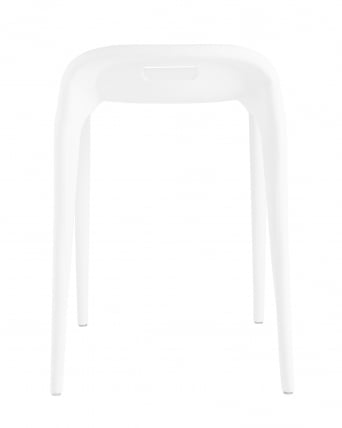 Табурет Слеттен пластик Белый / Sletten_2
