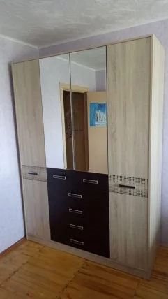 Шкаф Румба 4-4817 Дуб сонома Венге_2