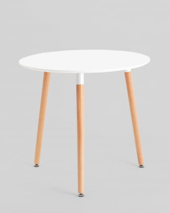 Стол круглый ЕАМЕС ДСТ НЕВ Д=80 белый / EAMES DST NEW D=80_0