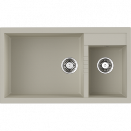 Мойка Омоикири Тедори 86-2-Лб-Ев Тетогранит/Эверест / Omoikiri Tedori 86-2-Lb-Ev Tetogranit/Эверест_0