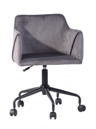 Стул офисный ДЖамал велюр Серый / Jamal_3