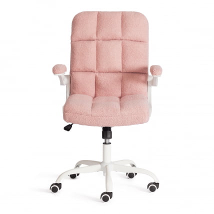 Кресло офисное Лугано Вх ткань теддй, розовый / Lugano Wh teddy,_4