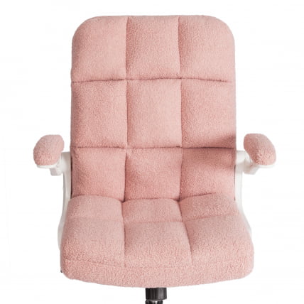 Кресло офисное Лугано Вх ткань теддй, розовый / Lugano Wh teddy,_5