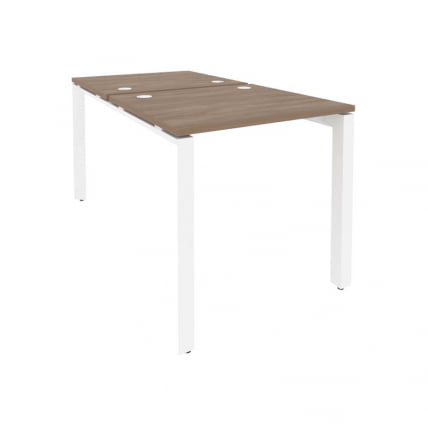 Рабочая станция на П-образном м/к ОНИКС О.МП-Д.РС-2.0.7 Дуб Аризона/Белый / ONIX O.MP-D.RS-2.0.7_0