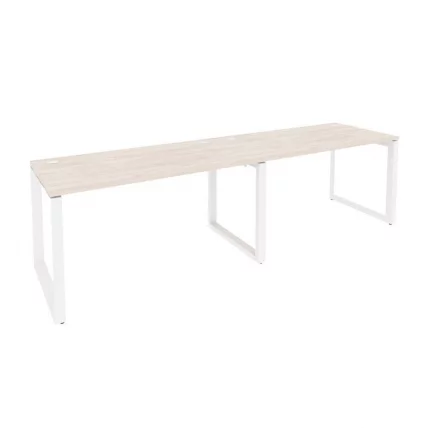 Рабочая станция на О-образном м/к ОНИКС О.МО-РС-2.3.7 Денвер Светлый/Белый / ONIX O.MO-RS-2.3.7_0