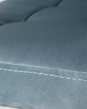 Стул барный ДОБРИН КРУГЕР АРМ Пудрово-голубой велюр МДЖ9-74 / DOBRIN KRUGER ARM MJ9-74_7