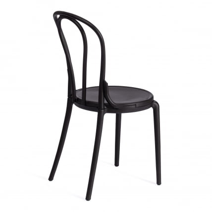 Стул ТХОНЕТ (мод. ПЛ62) пластик, 42 кс 52 кс 89 см, Блаcк (черный) 05 / THONET (mod. PL62) x x Black_2