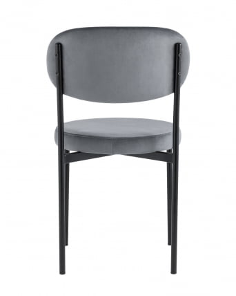 Стул Бриф НЕВ велюр Серый / NEW_4