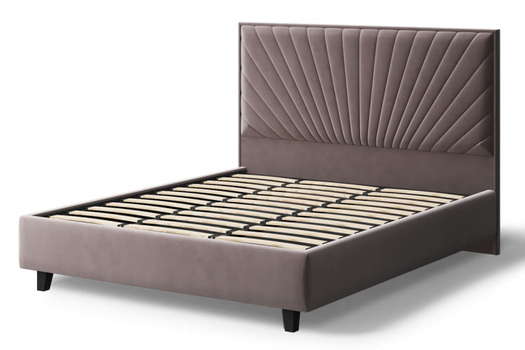 Кровать Леона, 2000кс1600мм, кофе / 2000x1600мм,_2