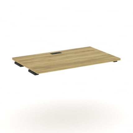 Стол-приставка к двум опорным тумбам/шкафам CОНCЕПТ CН.ОСПР-006 Дуб Винченцо Черный / CONCEPT CN.OSPR-006_0