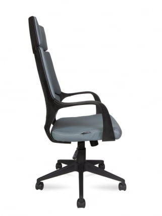 Кресло офисное ИК CКС0898Х-1-60 Блаcк Грай Блуе / IQ CX0898H-1-60 Black Gray Blue_2